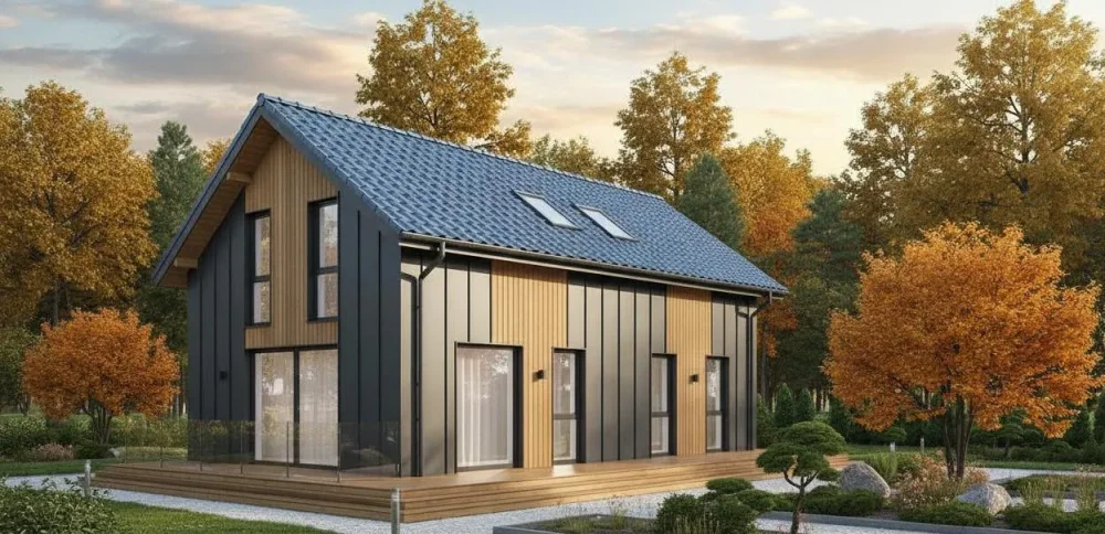 Проект Одноэтажный дом 13 на 18, 103 м2