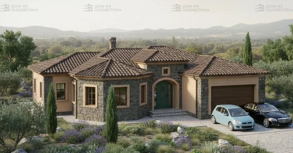 Проект Двухэтажный дом 14 на 12, 199 м2