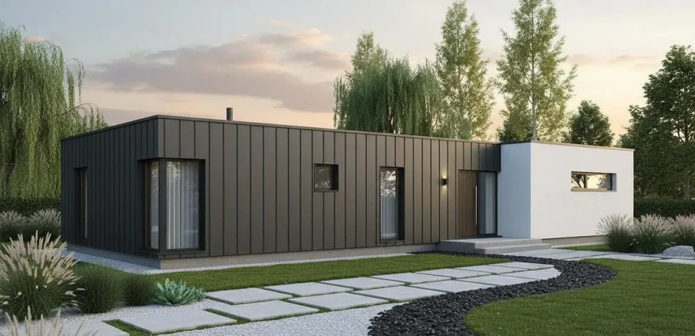 Проект Одноэтажный дом 20 на 18, 158 м2